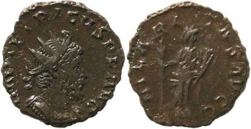 Tetricus I Antoninianus - HILARITAS AVGG